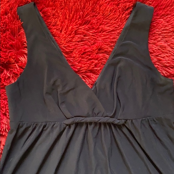 Navy halter midi dress - Picture 4 of 13